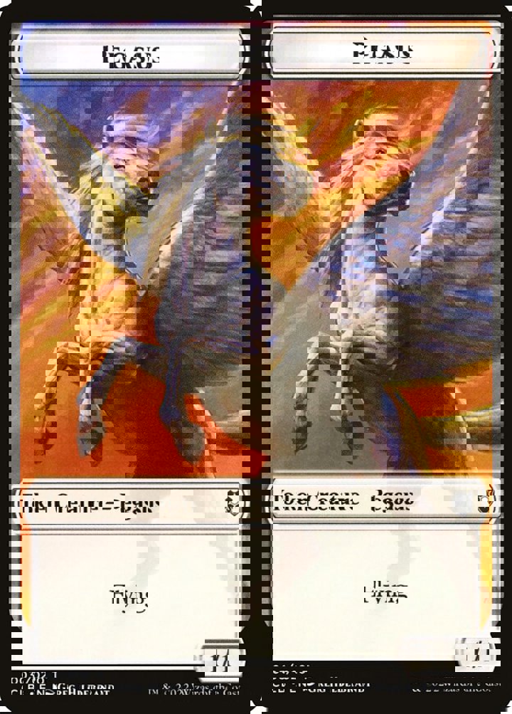Pegasus Token (White 1/1)