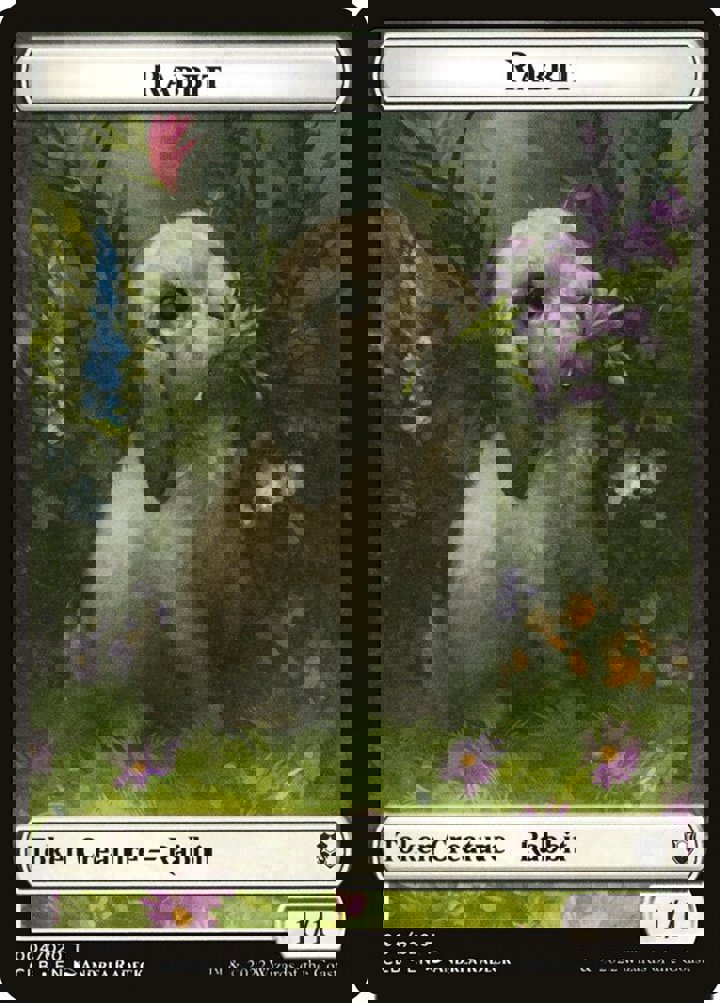 Rabbit Token (White 1/1)