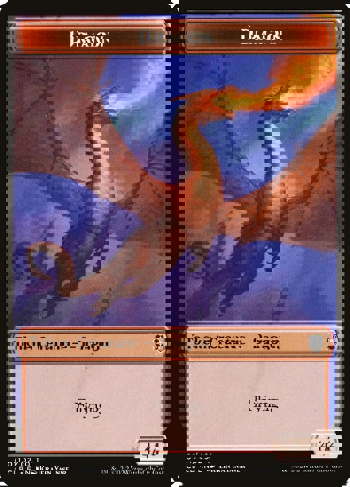Dragon Token (Red 4/4)