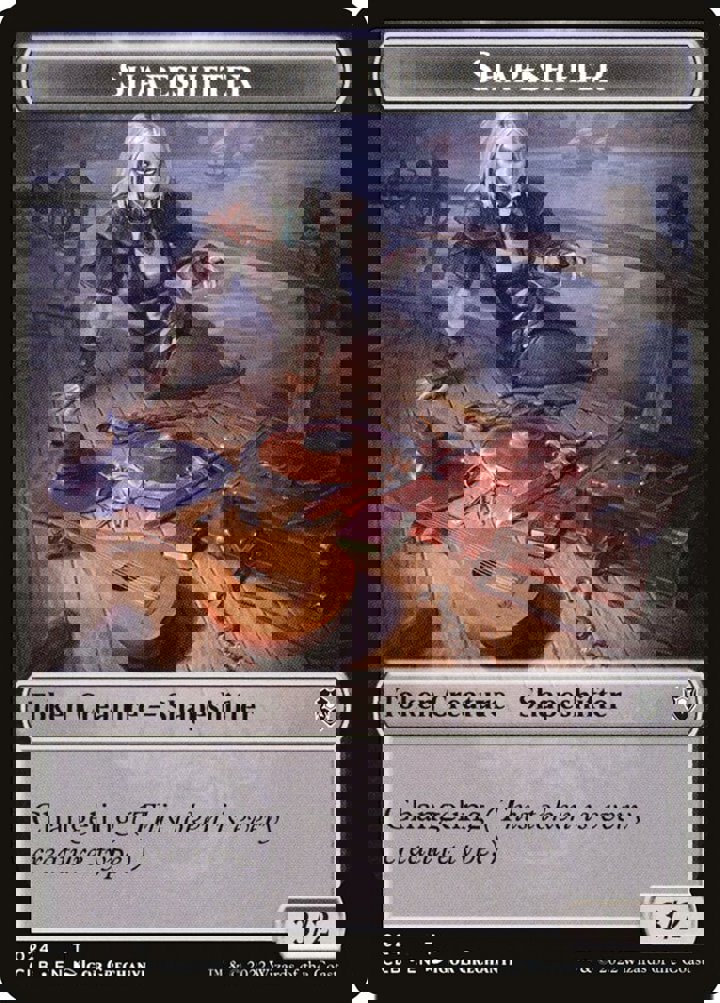 Shapeshifter Token (C 3/2) // Shapeshifter Token (U 2/2)
