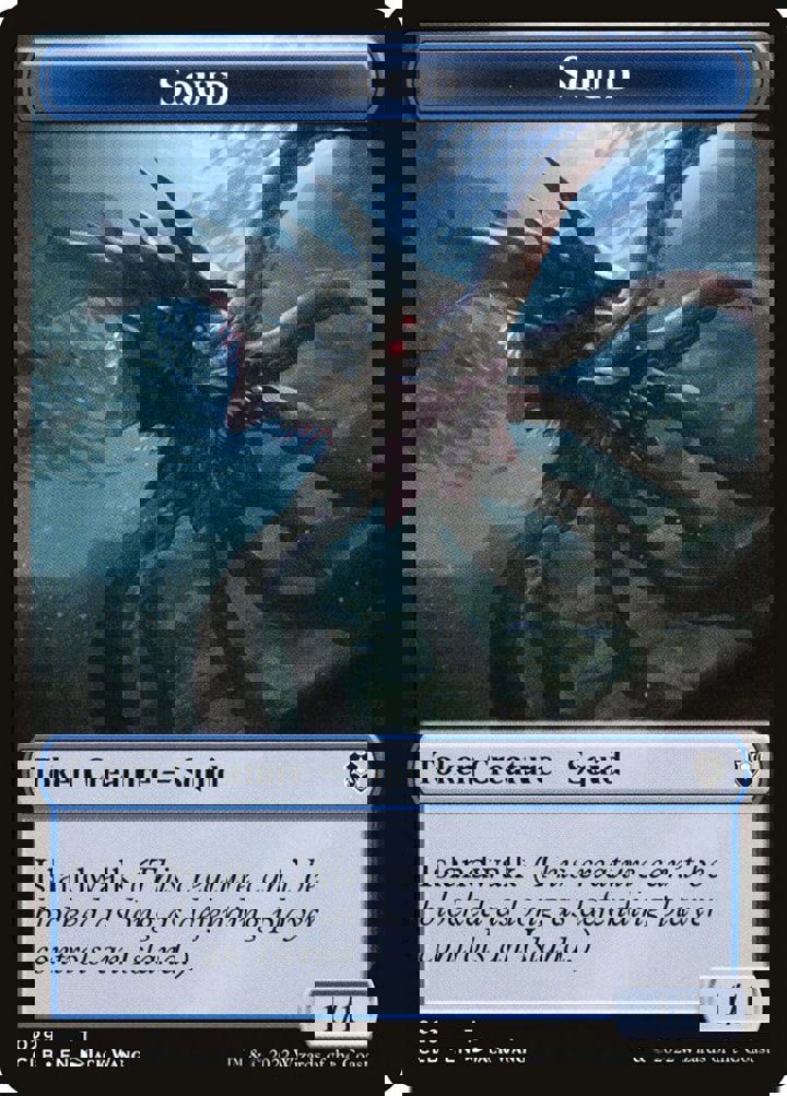 Squid Token (U 1/1) // Copy Token
