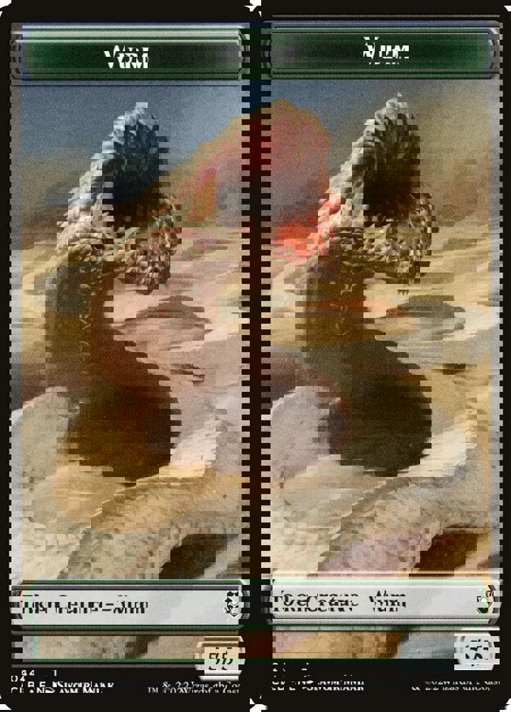 Phyrexian Beast Token (G 4/4) // Wurm Token (G 5/5)