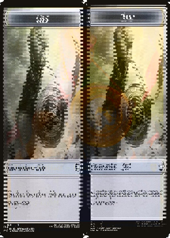 Dragon Token (R 5/5) // Gold Token