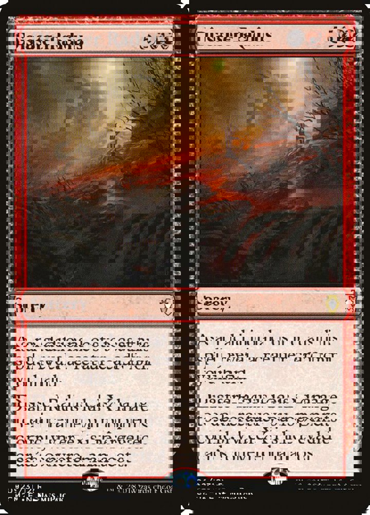 Disaster Radius