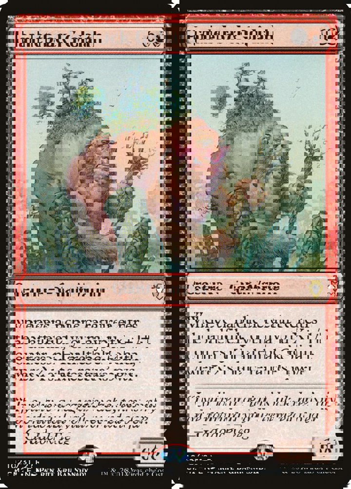 Hamletback Goliath