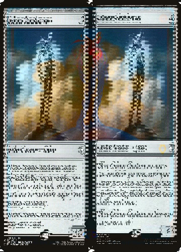 Solemn Simulacrum (V.2)