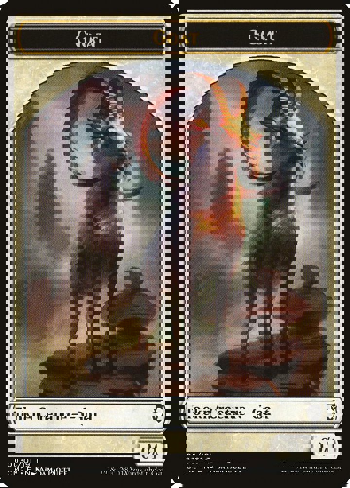 Goat Token (White 0/1)