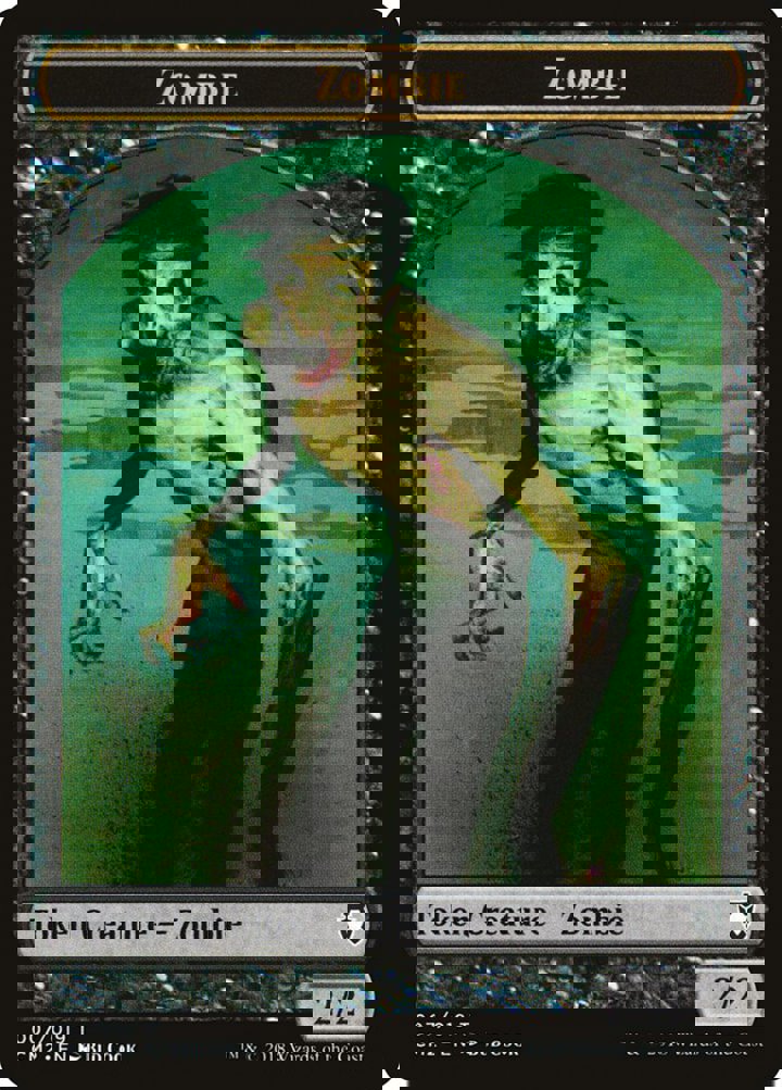 Zombie Token (Black 2/2)