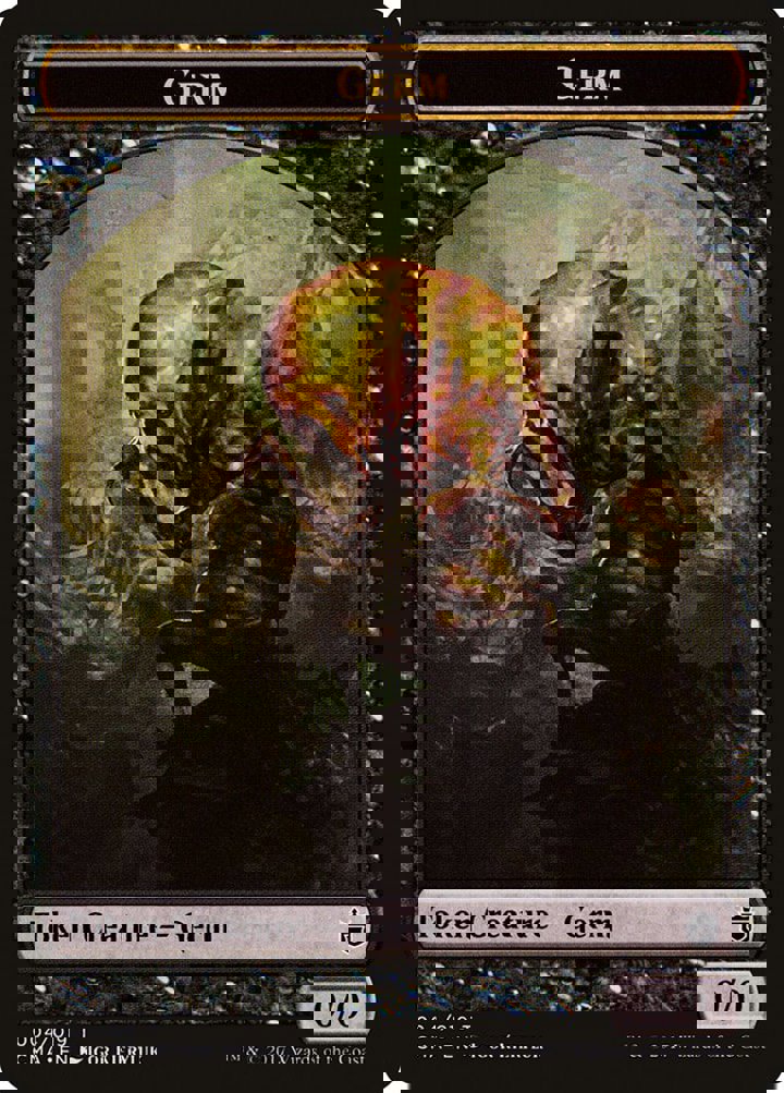 Germ Token (Black 0/0)