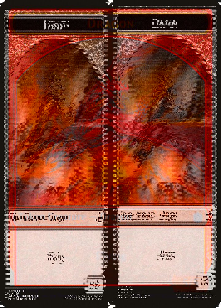 Dragon Token (Red 5/5)