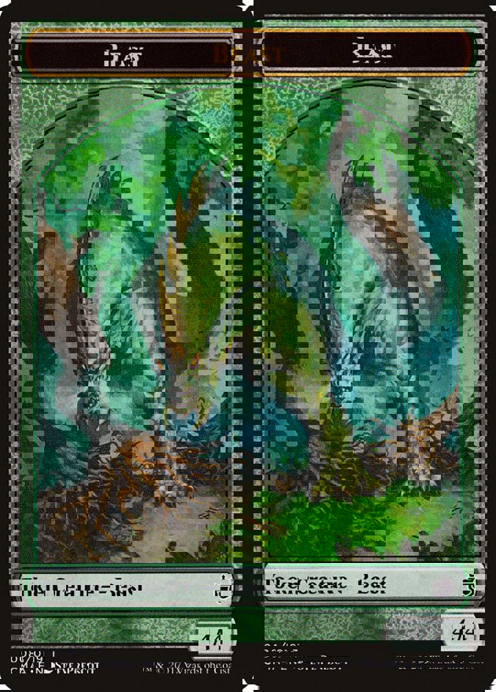 Beast Token (Green 4/4)