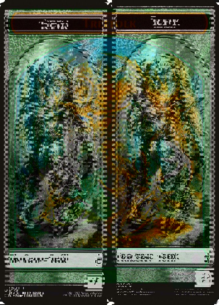 Treefolk Token (Green */*)