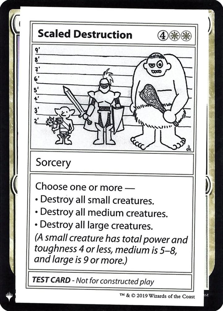 Scaled Destruction (V.1)