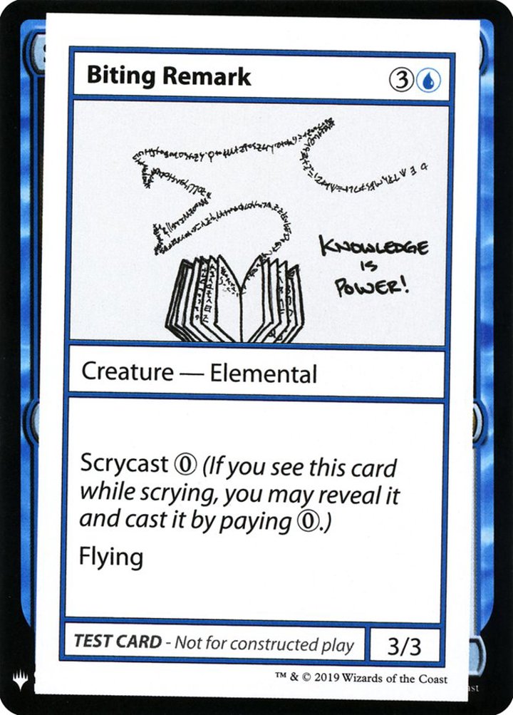 Biting Remark (V.1)