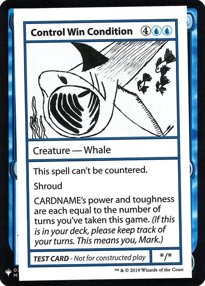 Control Win Condition (V.1)