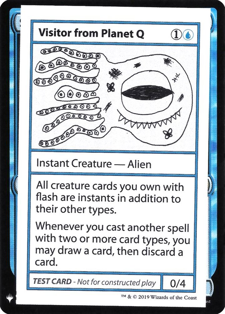 Visitor from Planet Q (V.1)
