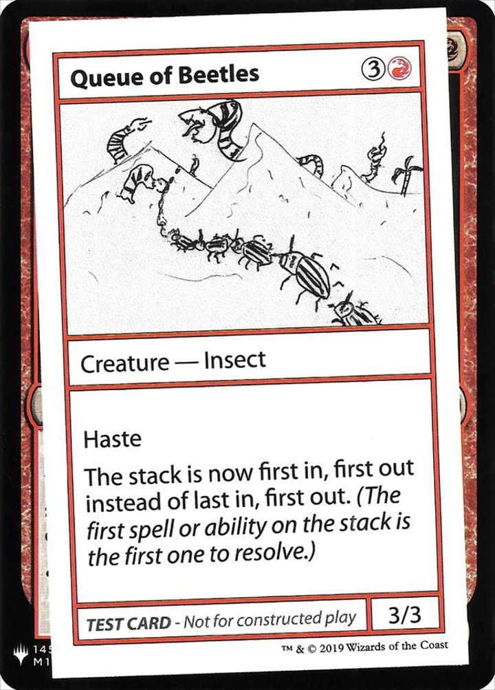Queue of Beetles (V.1)