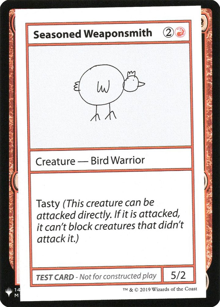 Seasoned Weaponsmith (V.1)