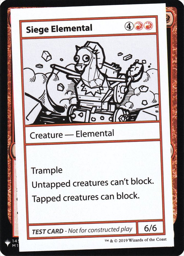 Siege Elemental (V.1)