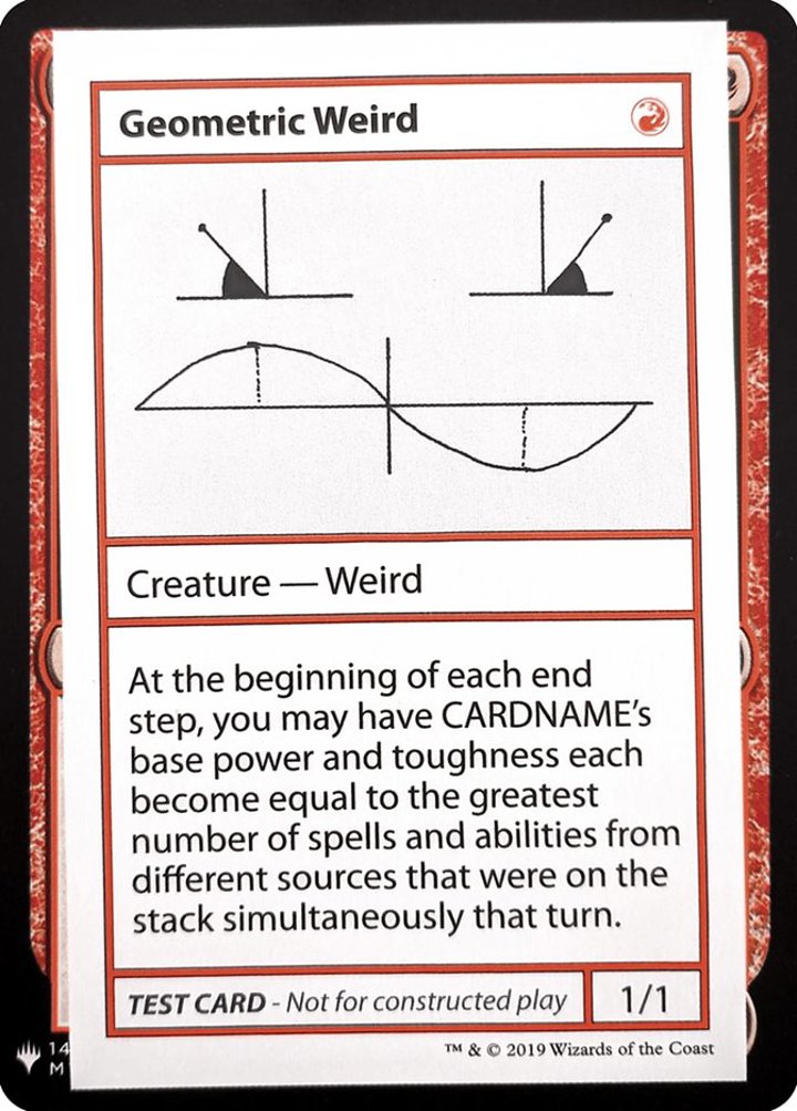 Geometric Weird (V.1)