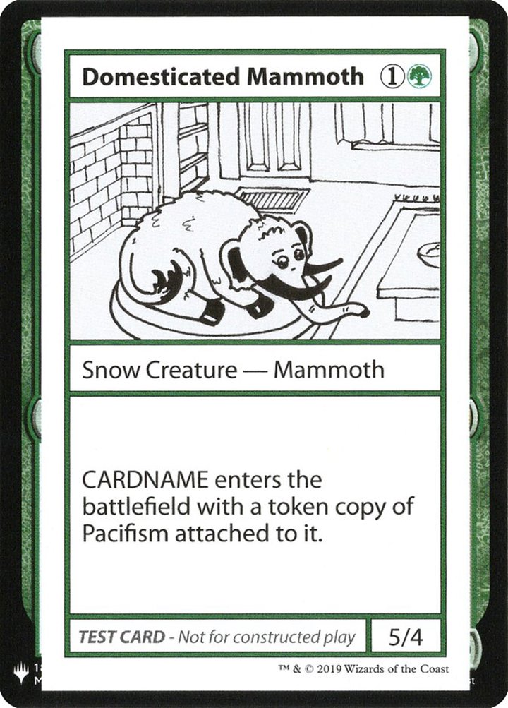 Domesticated Mammoth (V.1)