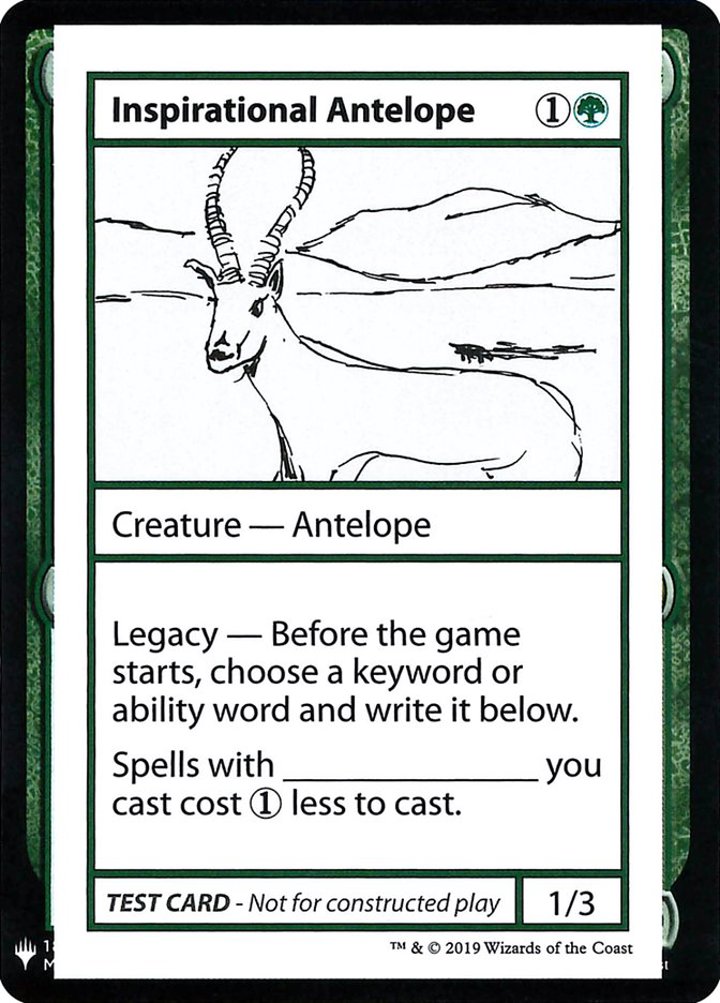 Inspirational Antelope (V.1)