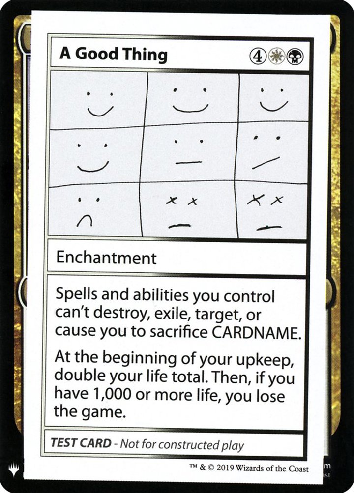 A Good Thing (V.1)