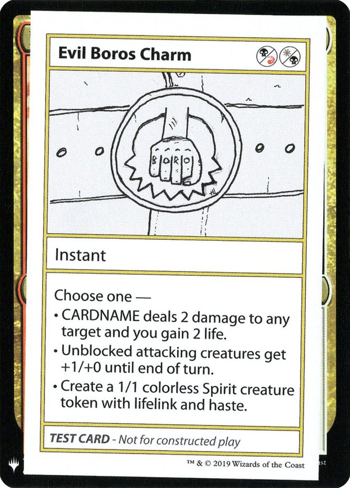 Evil Boros Charm (V.1)