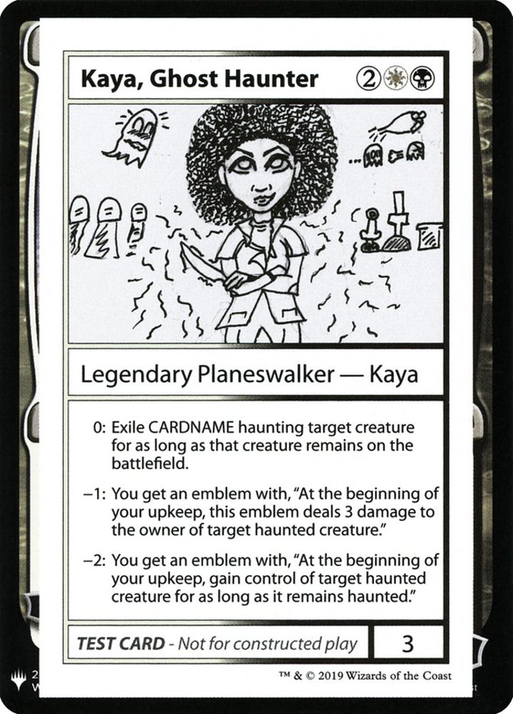 Kaya, Ghost Haunter (V.1)
