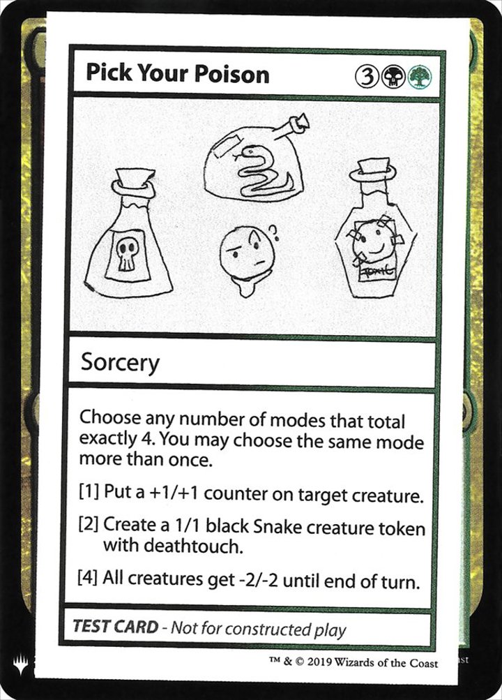 Pick Your Poison (V.1)