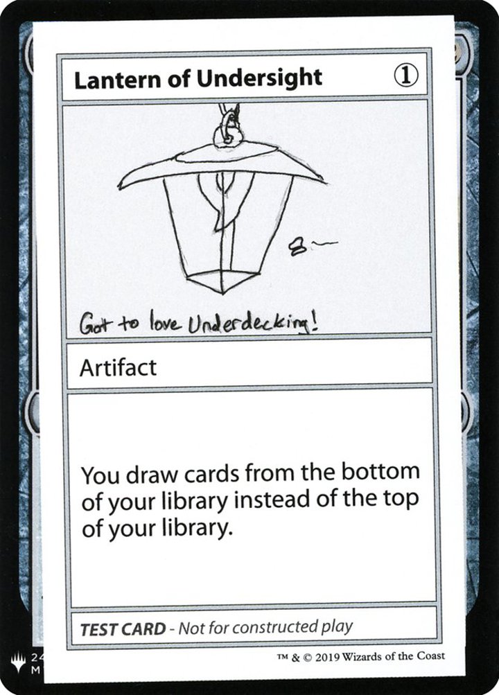 Lantern of Undersight (V.1)