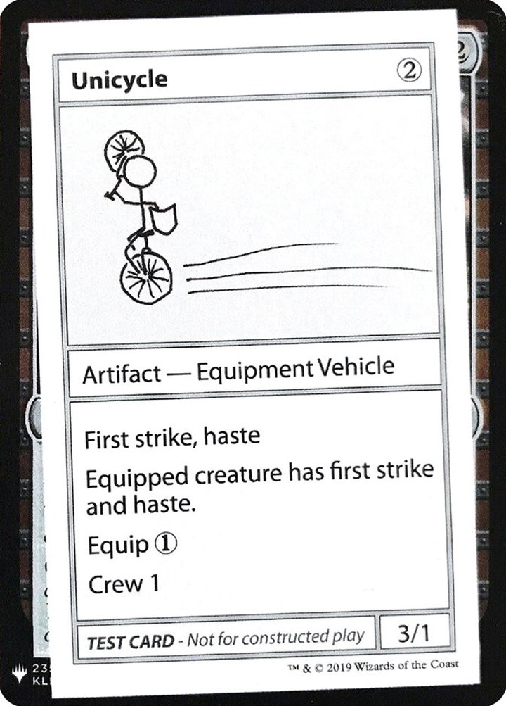 Unicycle (V.1)