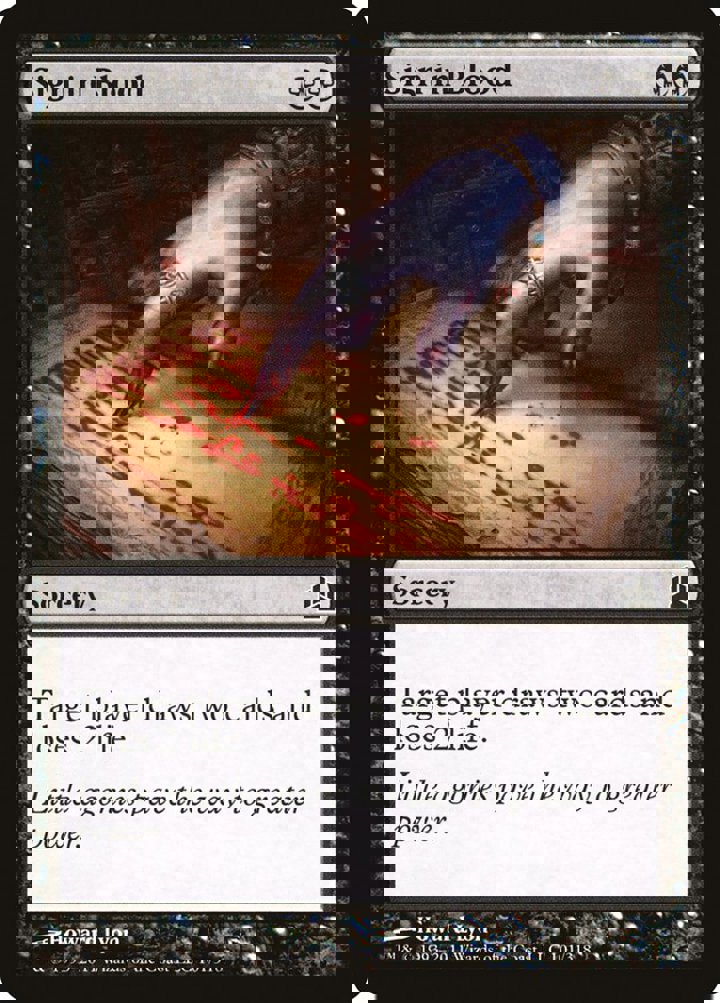 Sign in Blood