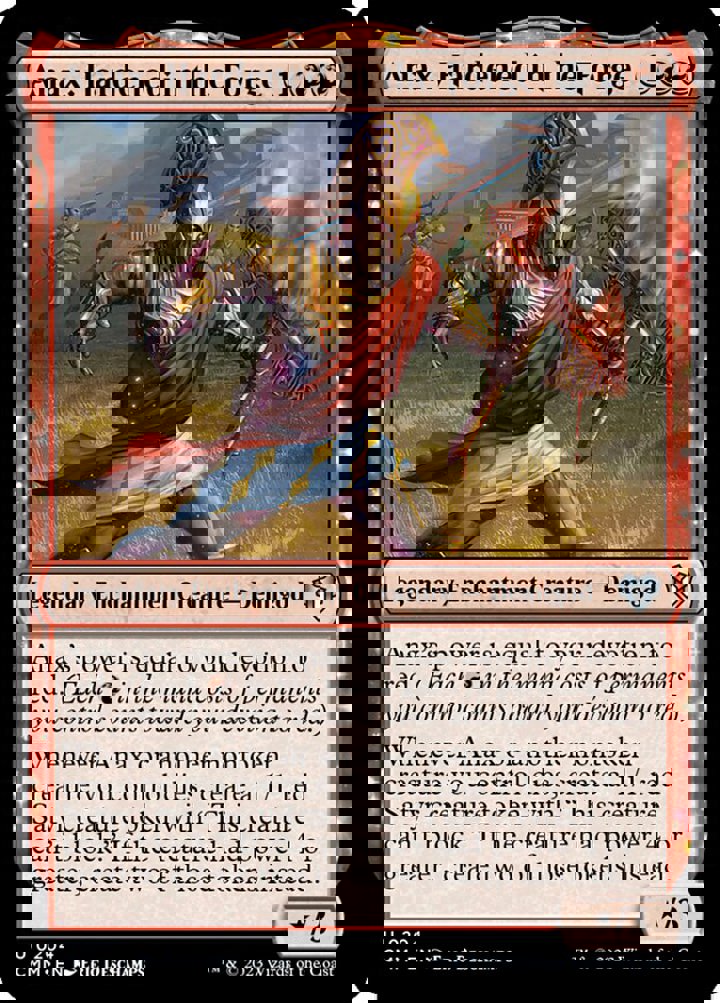 Anax, Hardened in the Forge
