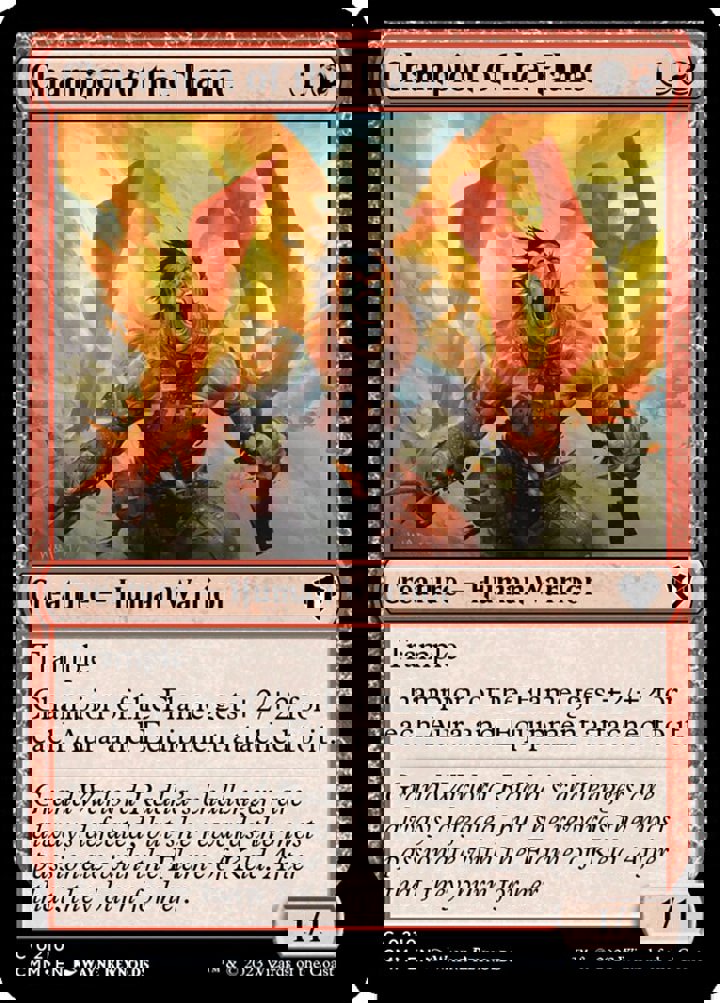 Champion of the Flame