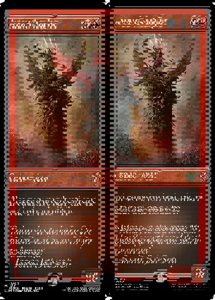 Avatar of Slaughter
