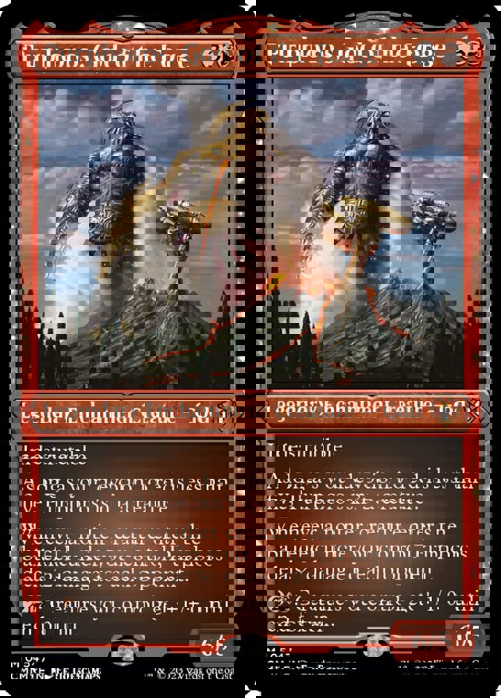 Purphoros, God of the Forge