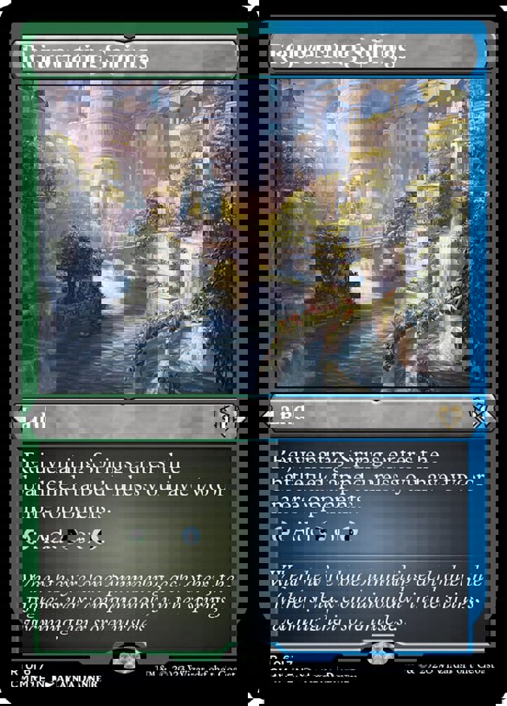 Rejuvenating Springs (V.1)
