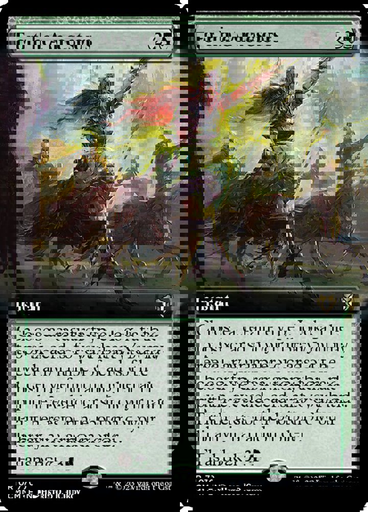 For the Ancestors (V.2)