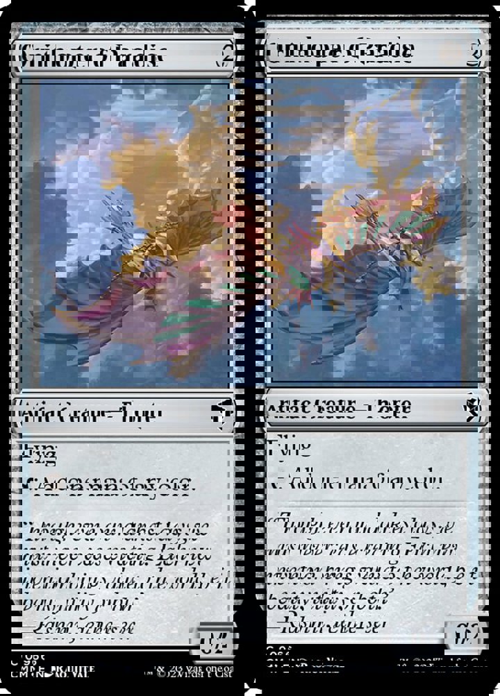 Ornithopter of Paradise