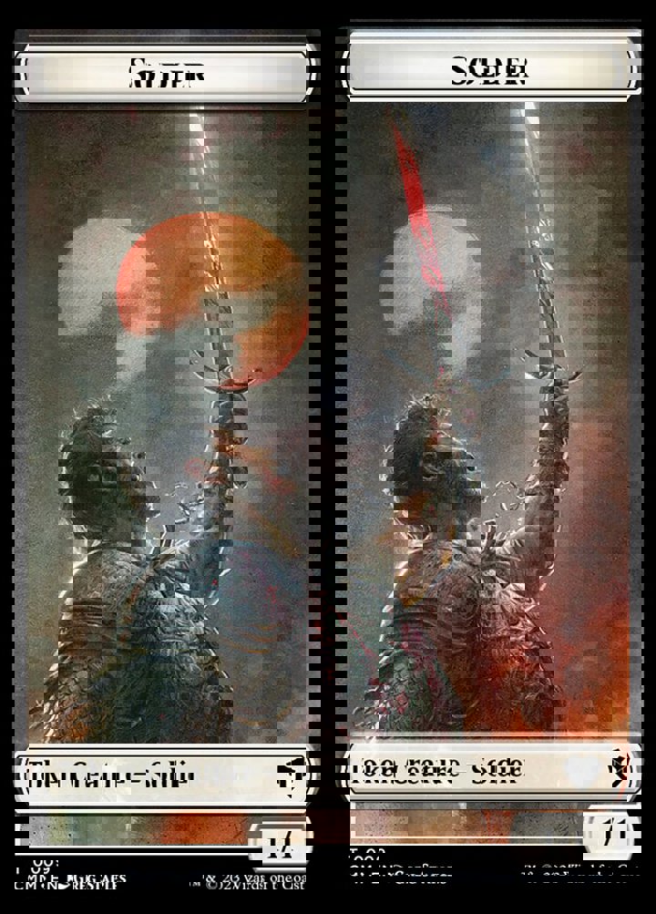 Zombie Token (U */*) // Soldier Token (W 1/1)