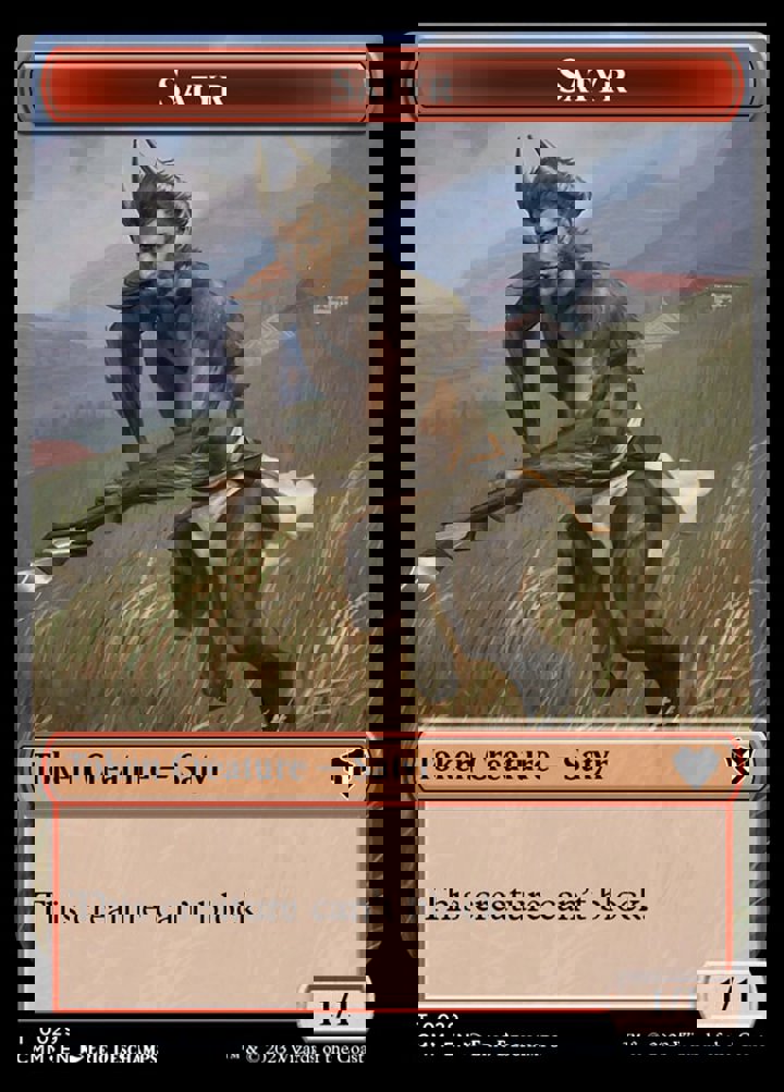 Eldrazi Token (C 10/10) // Satyr Token (R 1/1)