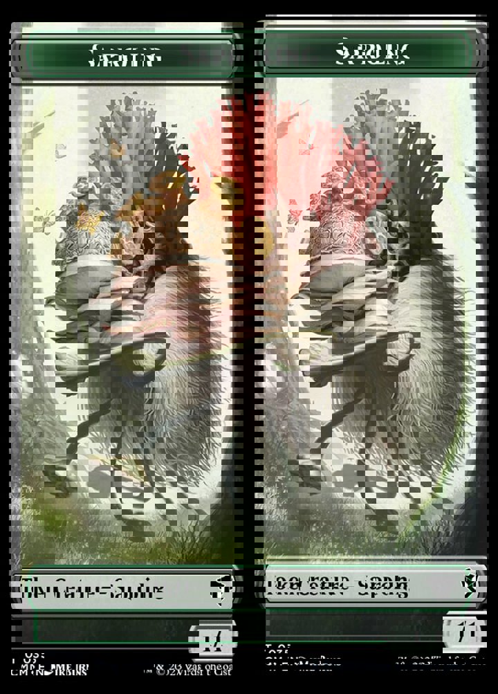 Cat Token (W 2/2) // Saproling Token (G 1/1)