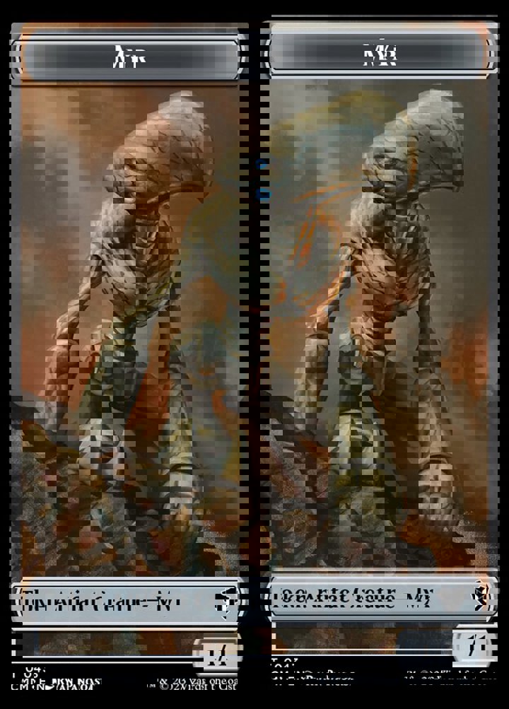 Myr Token (A 1/1) // Eldrazi Spawn Token (C 0/1)