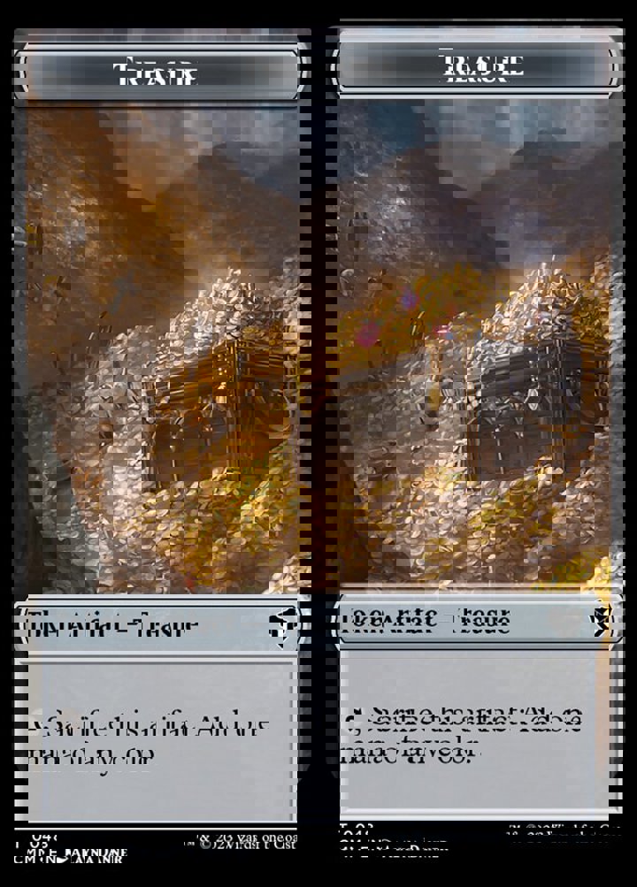 Dragon Token (R 2/2) // Treasure Token
