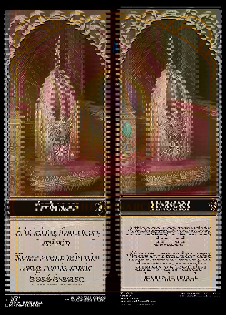 The Monarch // Knight Token (W 2/2 Vigilance)