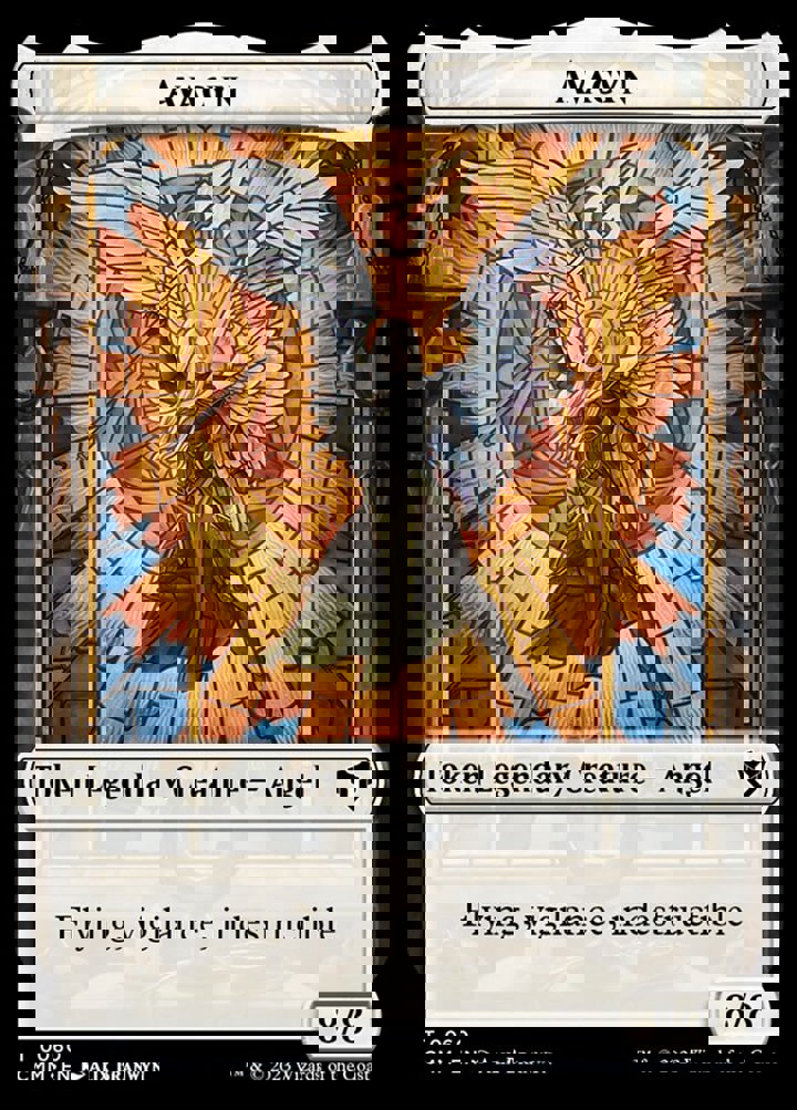 Copy Token // Avacyn Token (W 8/8)