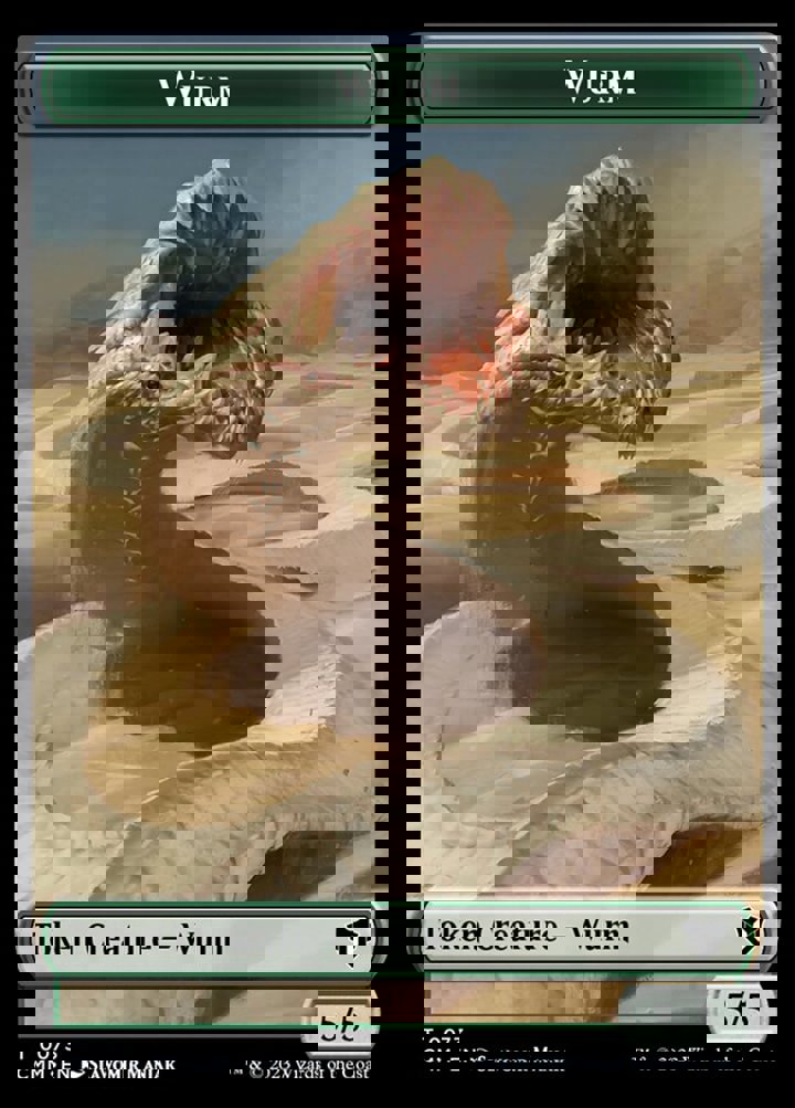 Spider Token (G 1/2) // Wurm Token (G 5/5)