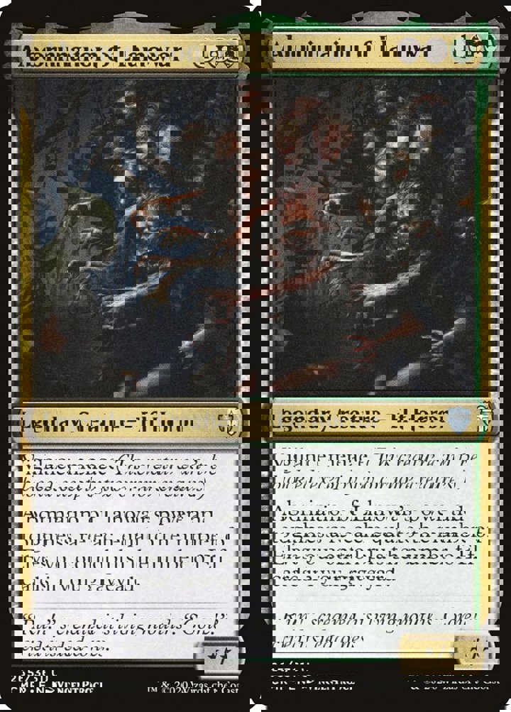 Abomination of Llanowar