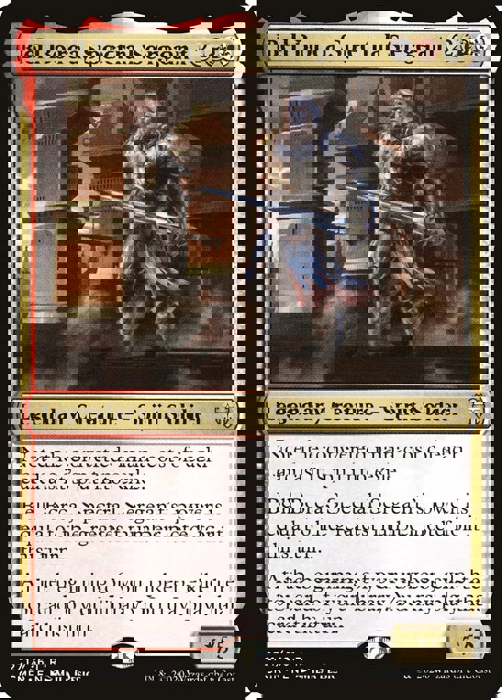 Bell Borca, Spectral Sergeant